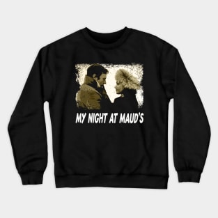 French New Wave Classic Celebrate at Mauds in Style Crewneck Sweatshirt